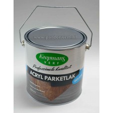 Koopmans parketlak acryl waterbasis 2,5 lt.