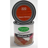 Koopmans houtlak PU zijdeglans kleur sapporo mahonie 222