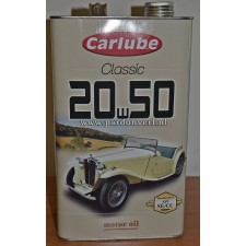 Klassieke motorolie 20W50 4,5 liter