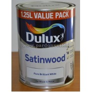 Dulux wit satin 