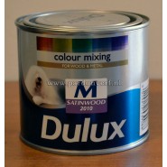 Dulux zijdeglans waterbasis 0,5 lt.