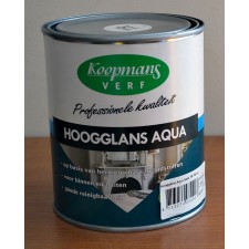 Koopmans hoogglans aqua kleur